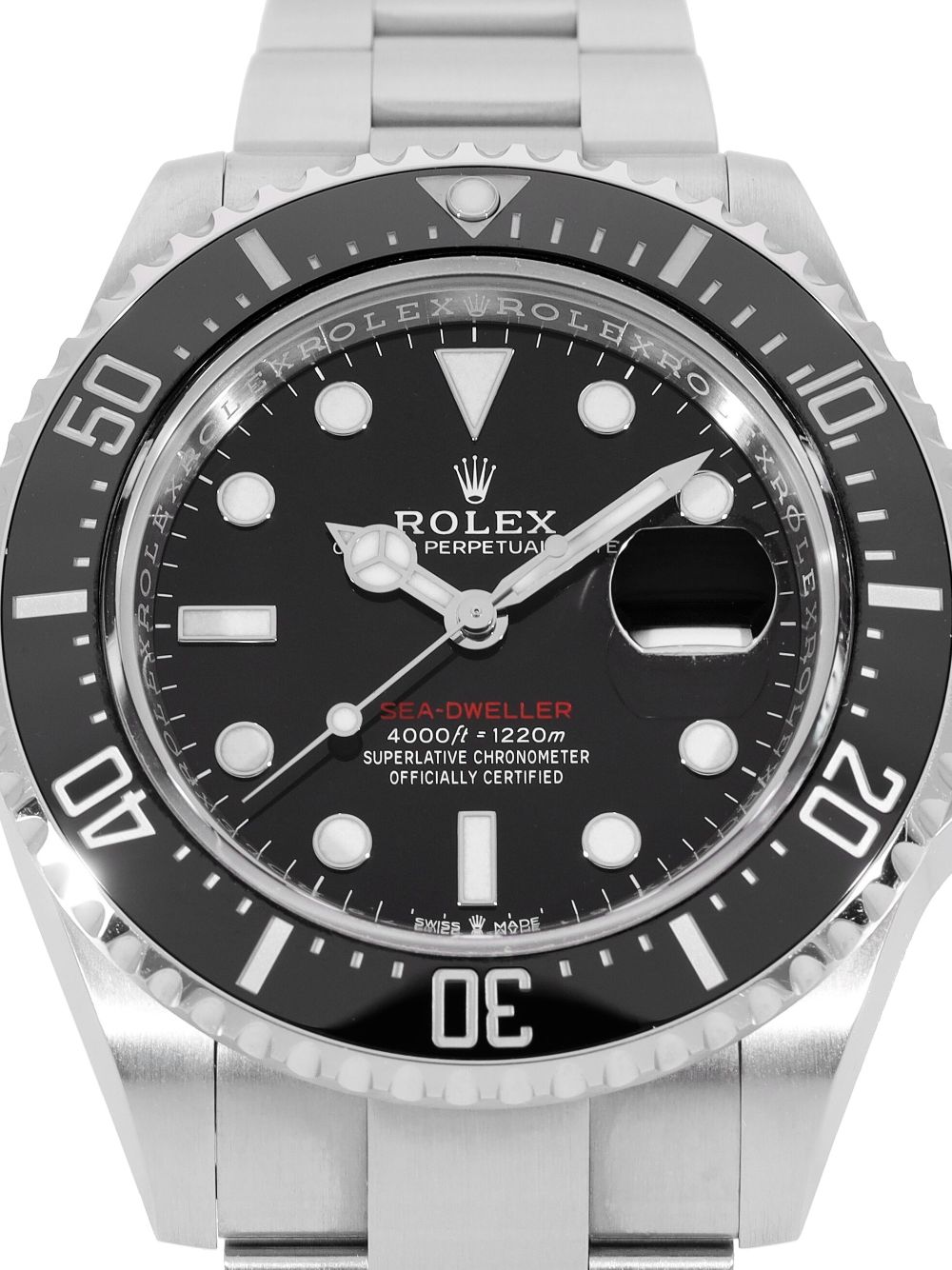 Rolex 2022 pre-owned Sea-Dweller Single Red 43 mm horloge - Zwart