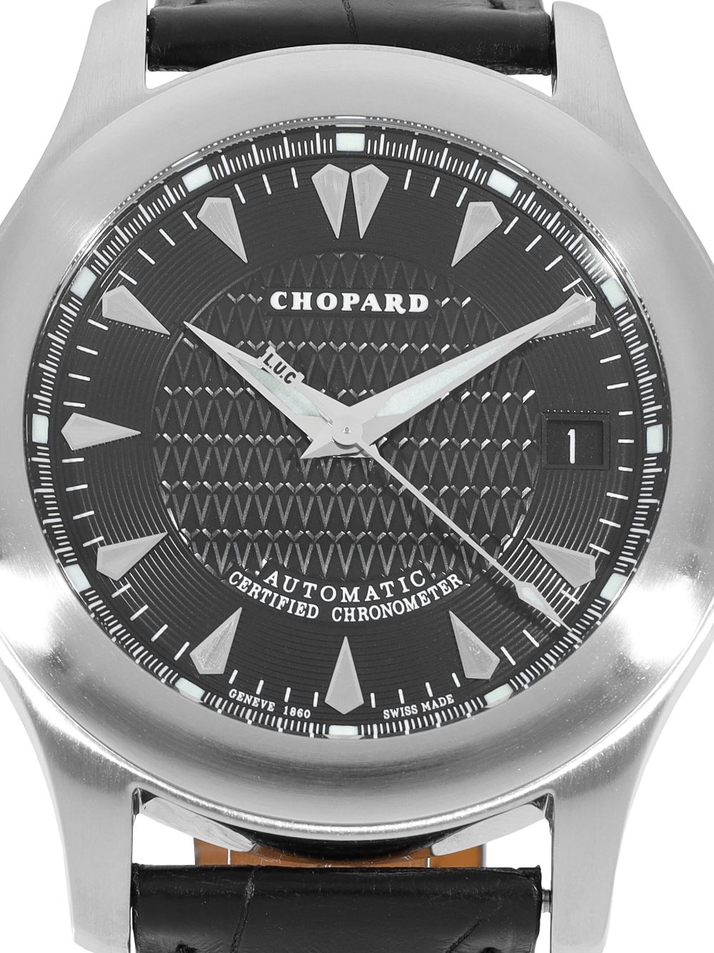 Chopard pre-owned L.U.C 40mm - Zwart