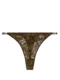 Diesel x Savage x Fenty camouflage thong - Green