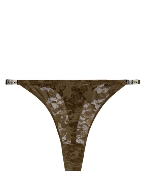 Diesel Tanga Con Estampado Militar De DIESEL x Savage x Fenty