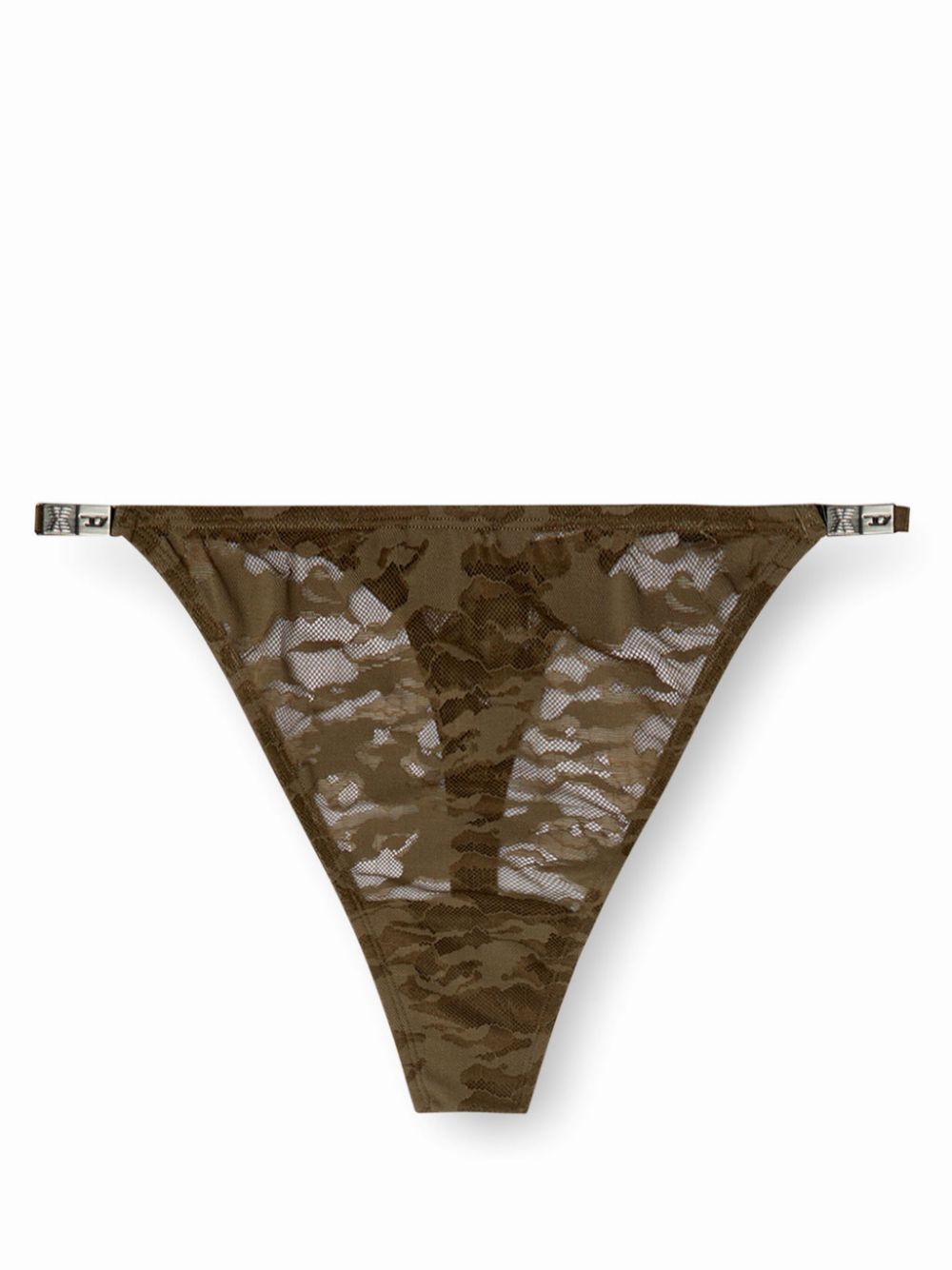 Diesel x Savage x Fenty string met kant Groen