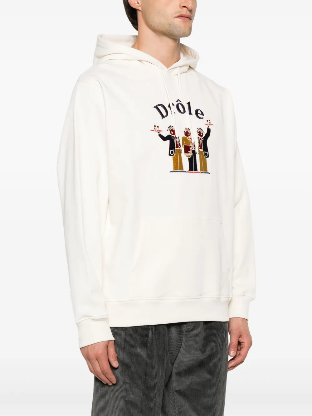 Drôle De Monsieur Le Hoodie Crillon top Beige