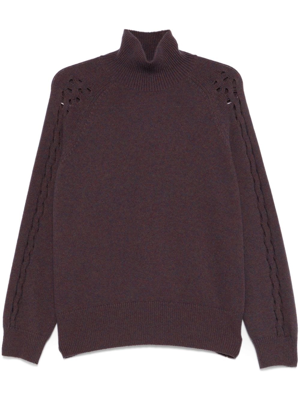 Paul Smith Wool Sweater In Purple