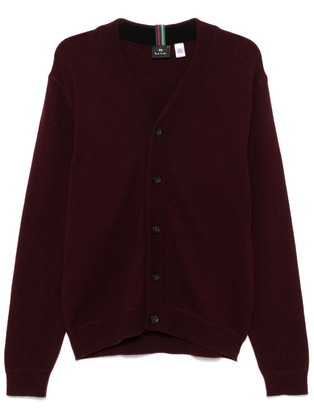 PS Paul Smith Cardigan pesante - Rosso