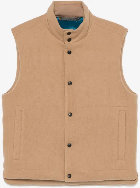 Paul Smith chaleco capitonado