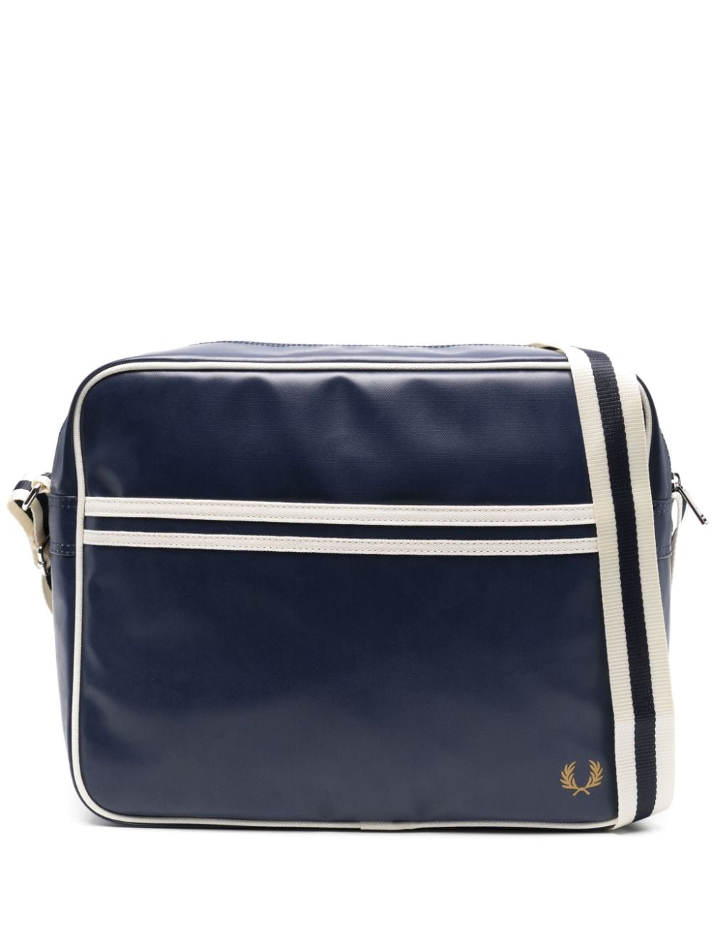 Fred Perry striped shoulder bag - Blu