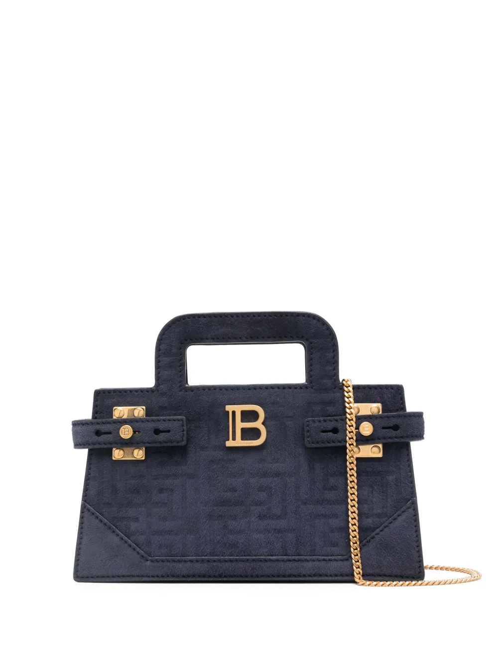 Balmain Kleine B-Buzz shopper Blauw