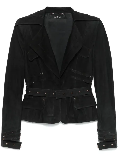 Gucci Pre-Owned 2000s suede jacket
