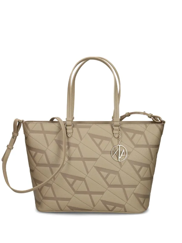 Armani Exchange ロゴ トートバッグ | ニュートラル | FARFETCH JP