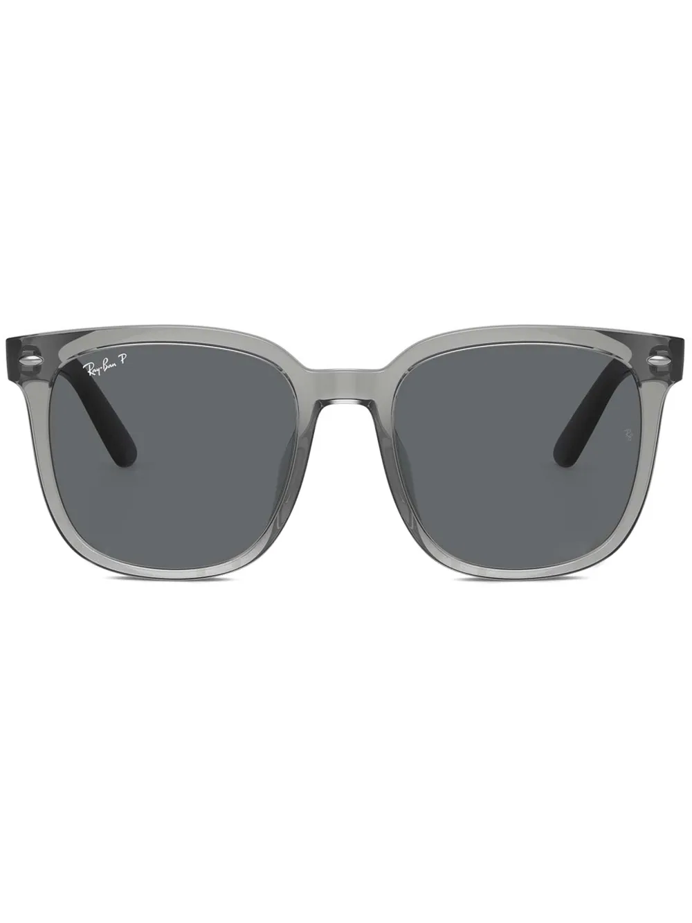 Ray-Ban Occhiali da sole squadrati trasparenti - Grigio