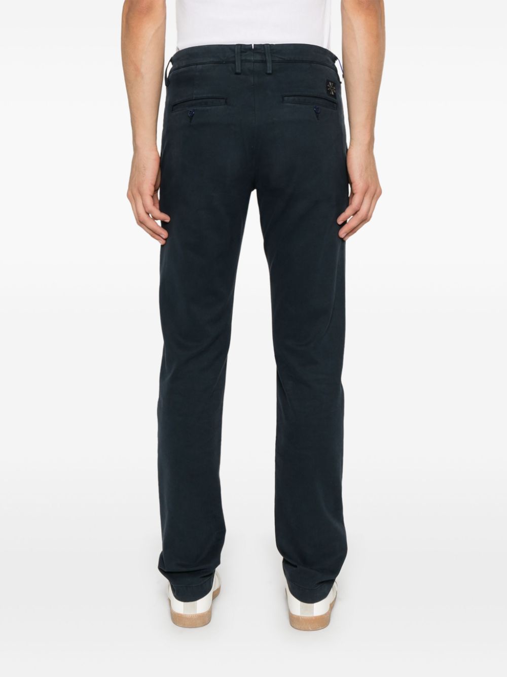 Shop Jacob Cohen Bobby Trousers In Blue