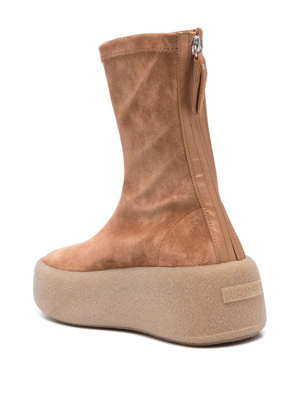 Vic Matie suede ankle boots Brown