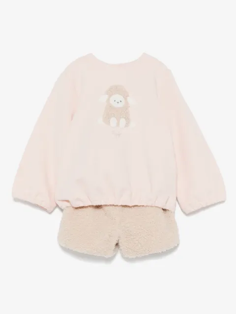 Il Gufo shortssæt med fåreapplikation