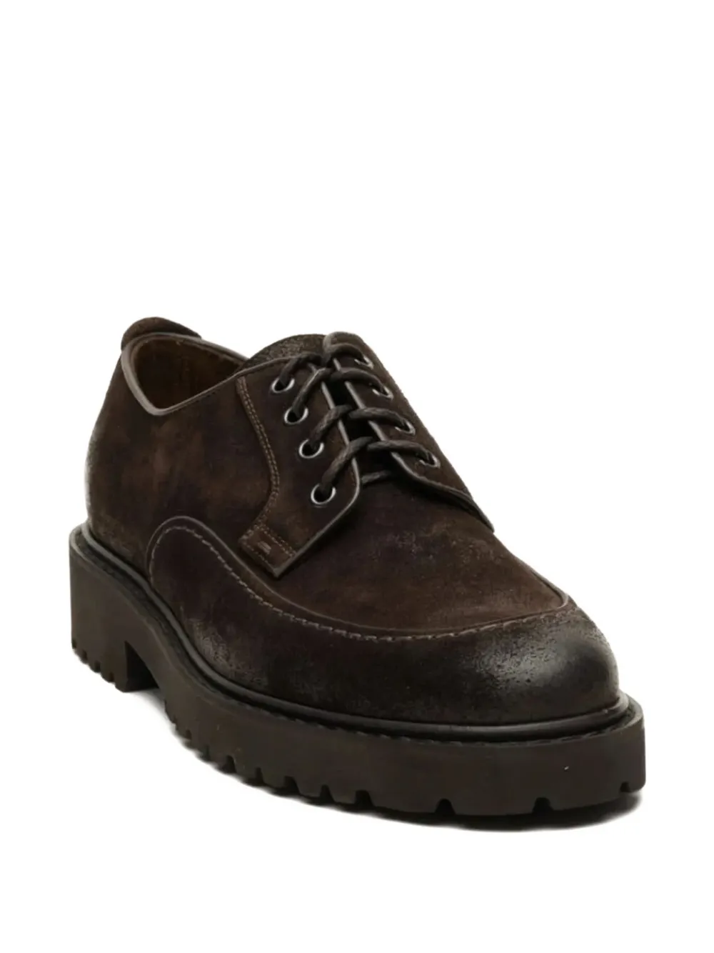 Doucal's leather loafers - Bruin