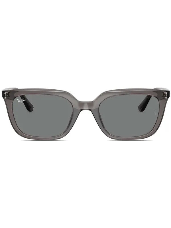 Ray-Ban スクエアフレーム サングラス | グレー | FARFETCH JP
