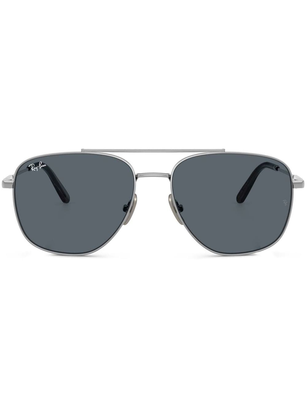 Shop Ray Ban William Sunglasses In Silver