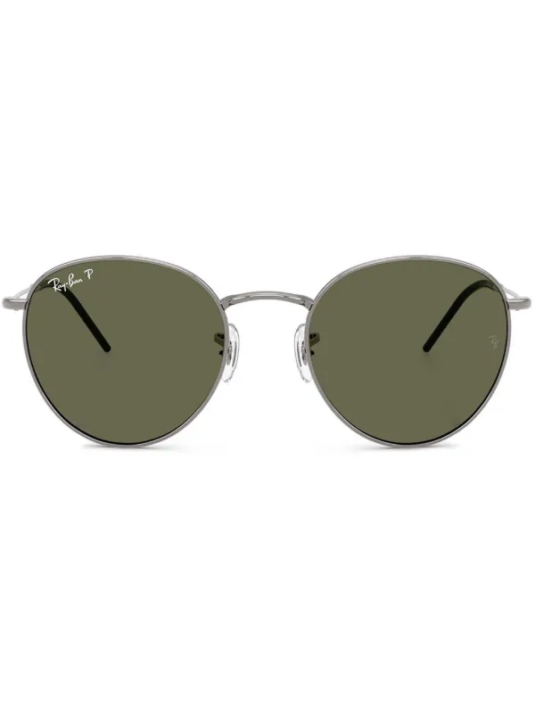 Ray-Ban Round Reverse サングラス | シルバートーン | FARFETCH JP