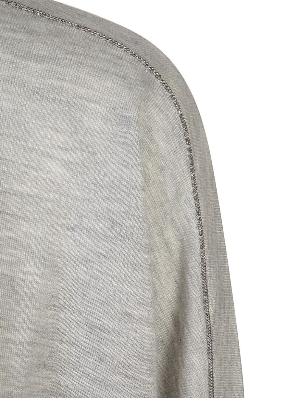 Shop Brunello Cucinelli Cashmere Jumper In Grey