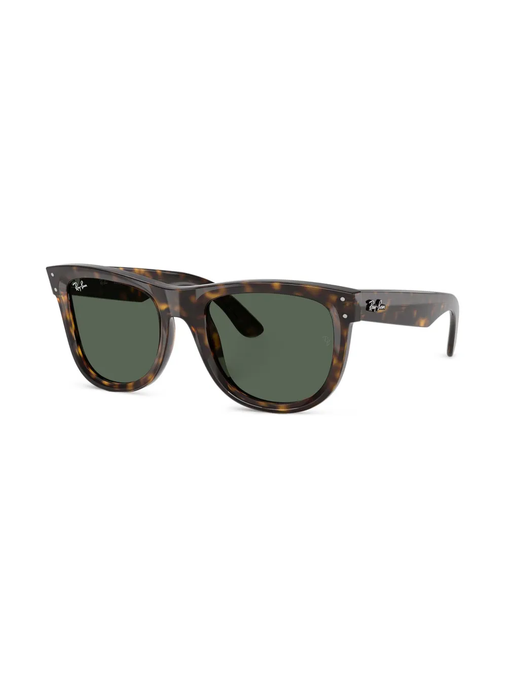 Ray-Ban Wayfarer Reverse zonnebril met vierkant montuur - Bruin