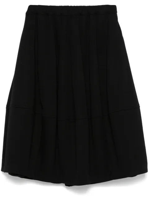 Comme Des Garçons Comme Des Garçons wool midi skirt