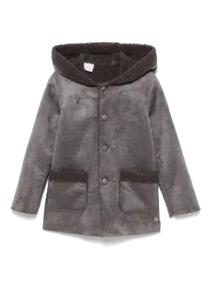 Emporio Armani Kids ダッフルコート | ブルー | FARFETCH JP