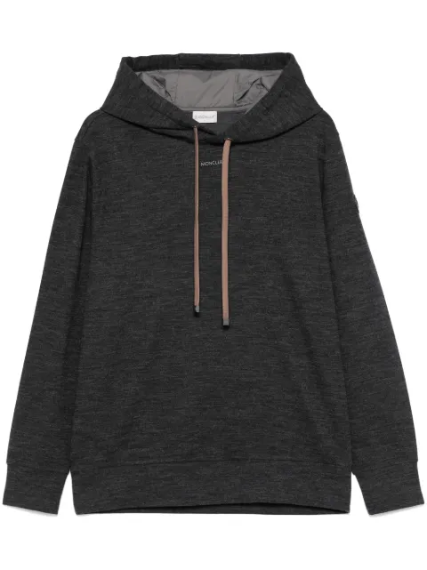 Moncler logo-print hoodie