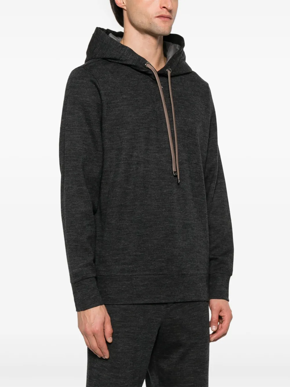 Moncler Hoodie met logoprint Grijs