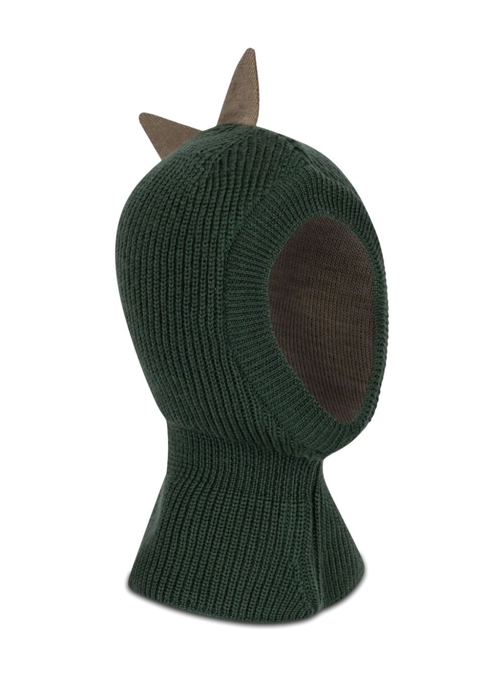 Konges Sløjd ribbed balaclava - Green