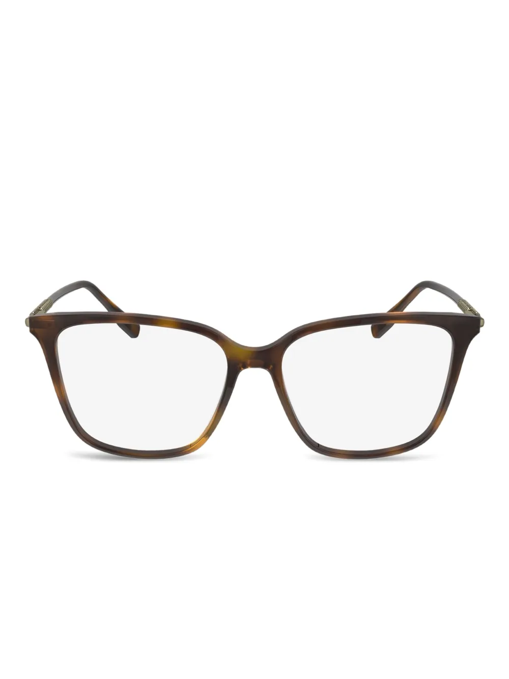 Lacoste Occhiali squadrati L2940 con effetto tartarugato - Marrone