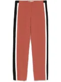 Balenciaga Pre-Owned 2010s stripe-detailed trousers - Red