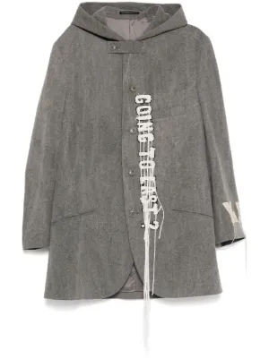 Yohji Yamamoto Hooded Jackets for Men - Shop Now on FARFETCH