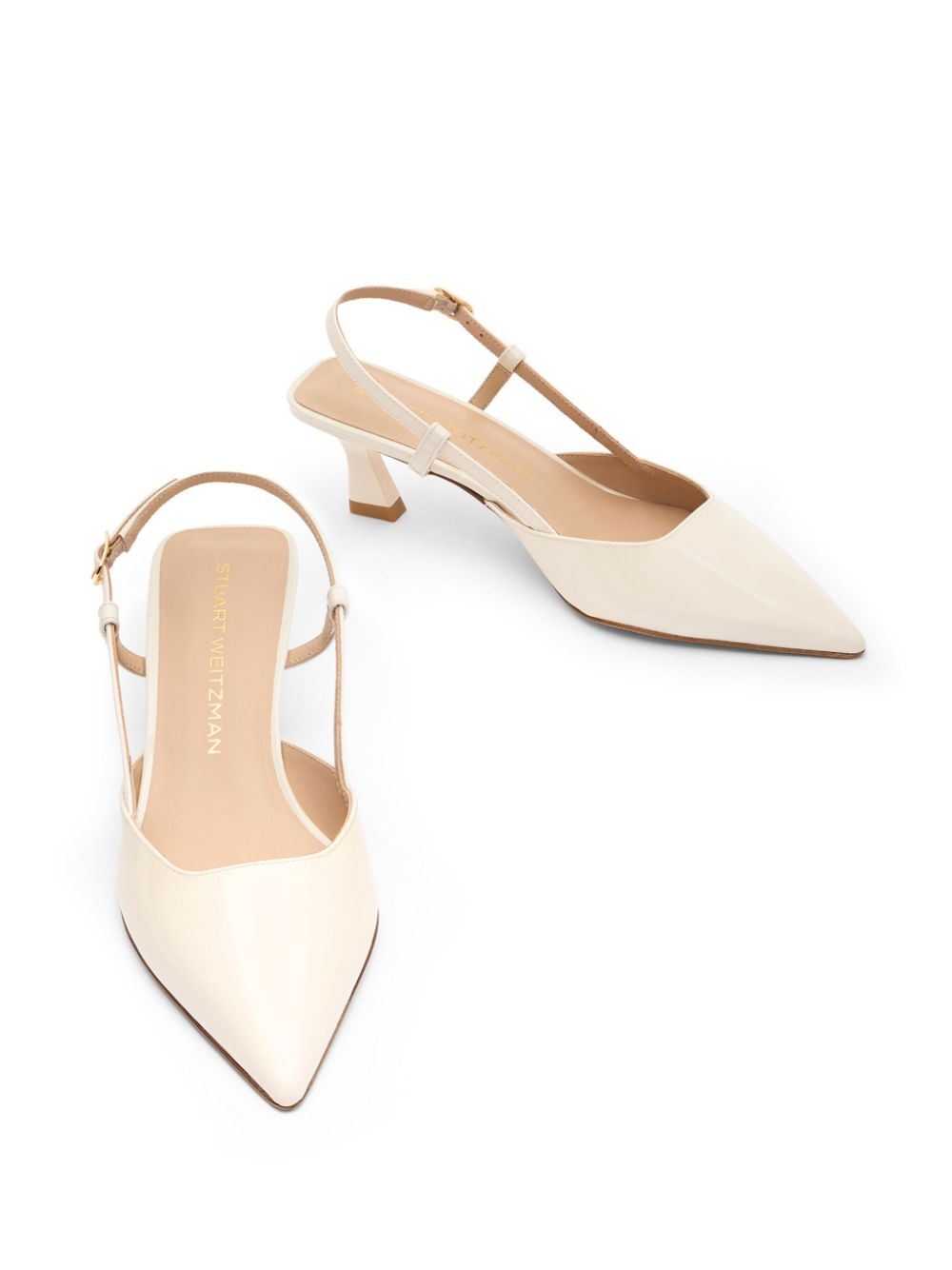 Stuart Weitzman 50 mm Vinnie pumps Beige