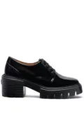 Stuart Weitzman 60mm leather brogues - Black