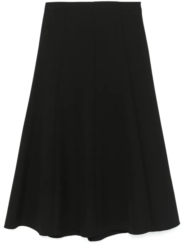 Simkhai Dottie Maxi Skirt in Black