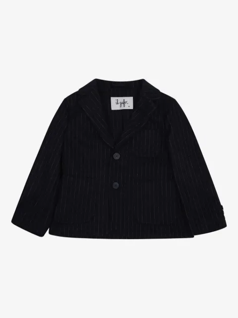 Il Gufo pinstriped single-breasted blazer