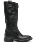 Moma leather boots - Black