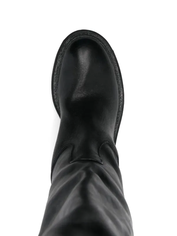 Moma Leather Boots | Black | FARFETCH AO