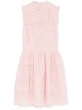 Miu Miu Pre-Owned lace mini dress - Pink