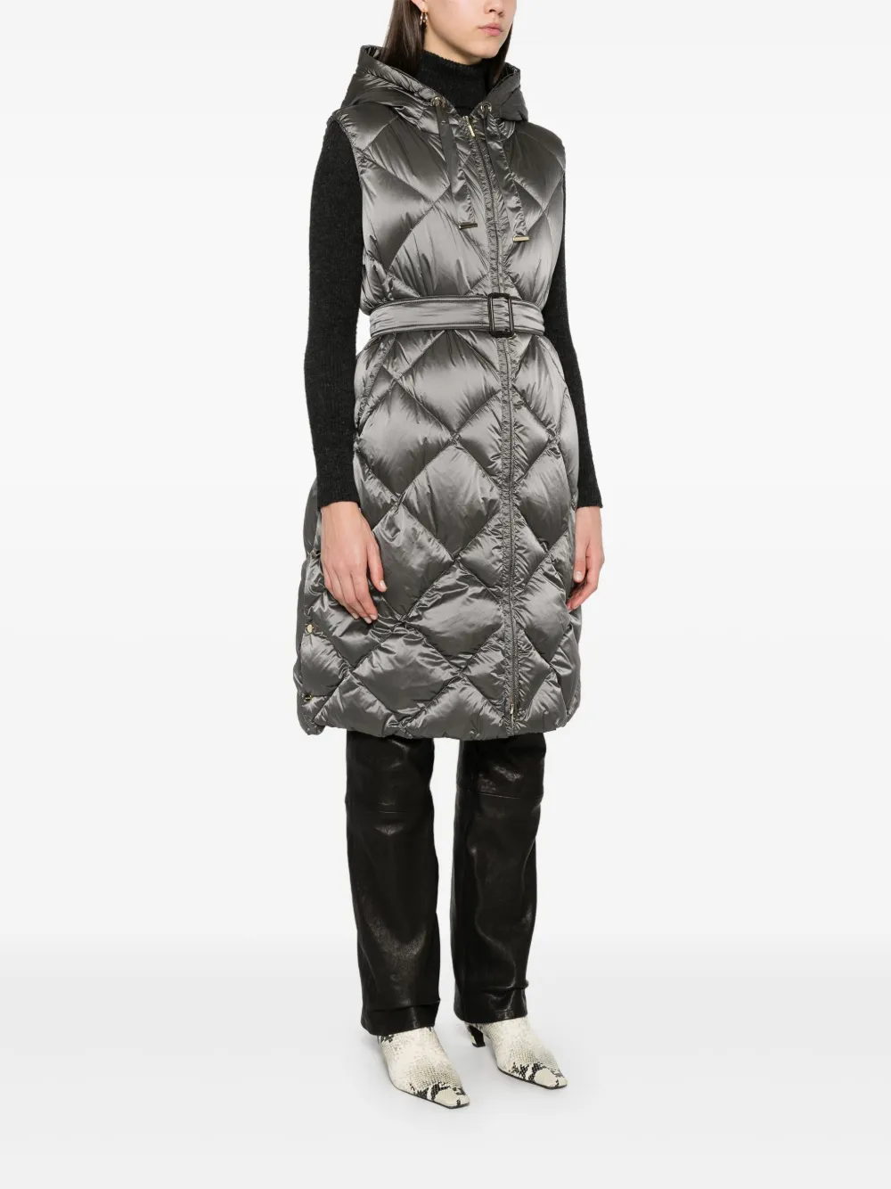 Max Mara Tregil gilet Grijs