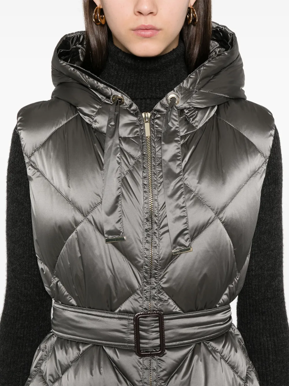 Max Mara Tregil gilet Grijs