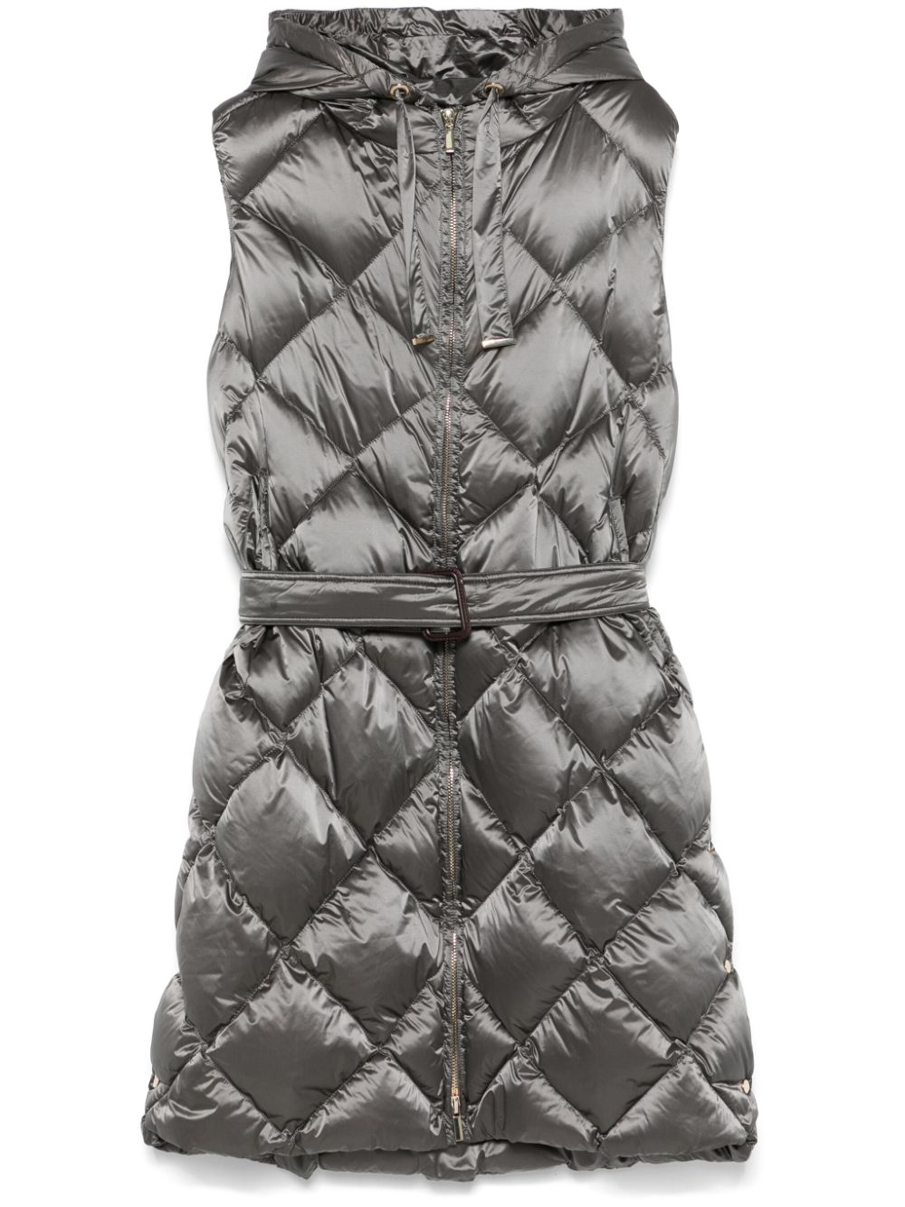 Max Mara Tregil gilet - Grey