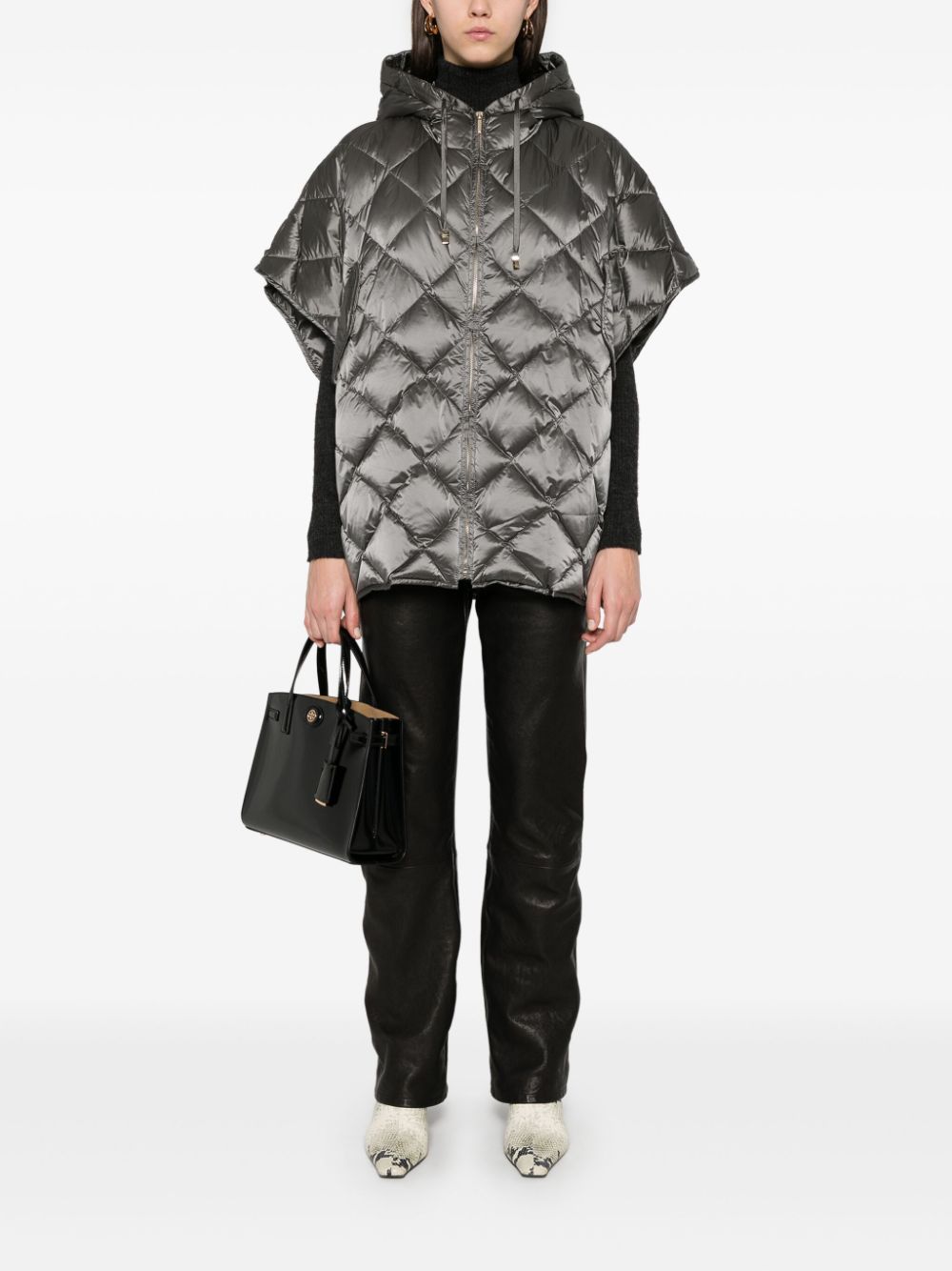 Max Mara Treman cape - Grijs