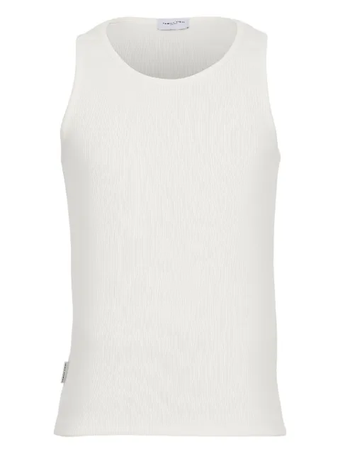 Family First ribbed tank top