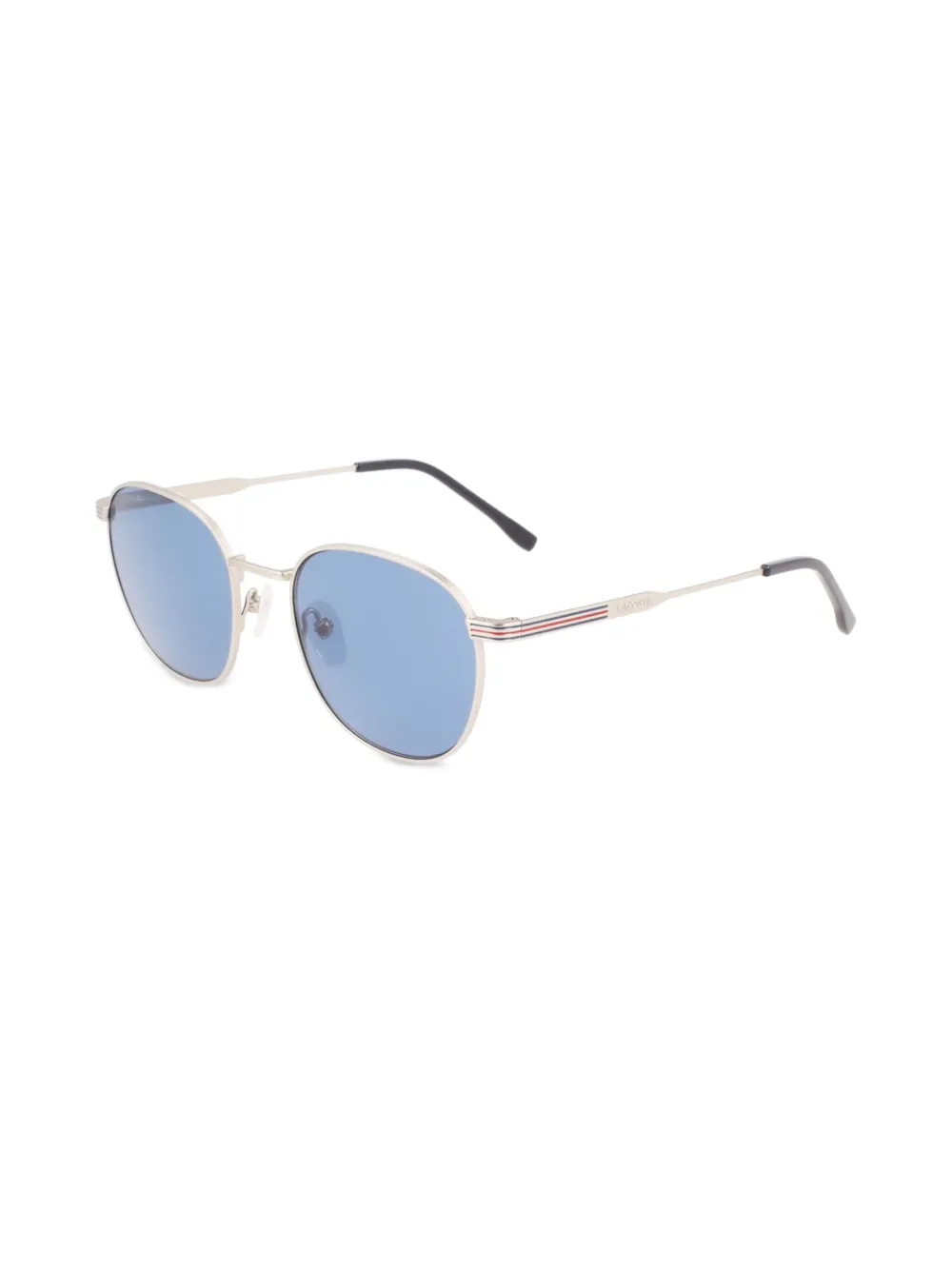 Lacoste Zonnebril met rond montuur Zilver