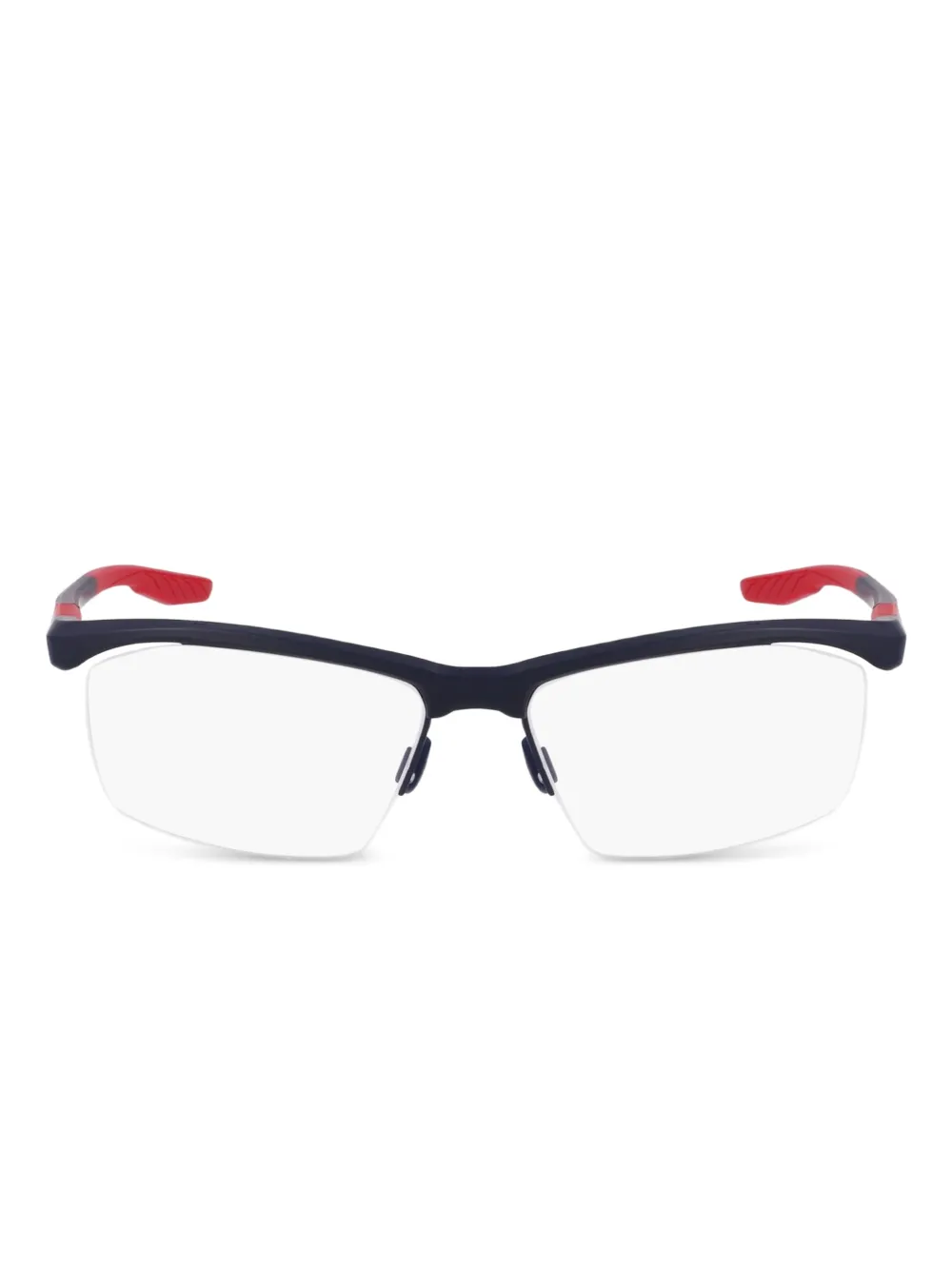 Nike lunettes de vue 7402 à design sans monture | bleu | Image 1