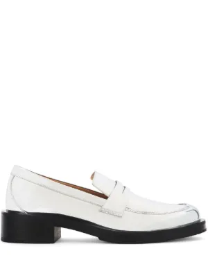 Coach Leah Chunky Sole Leather Loafers | Neutrals | FARFETCH CA
