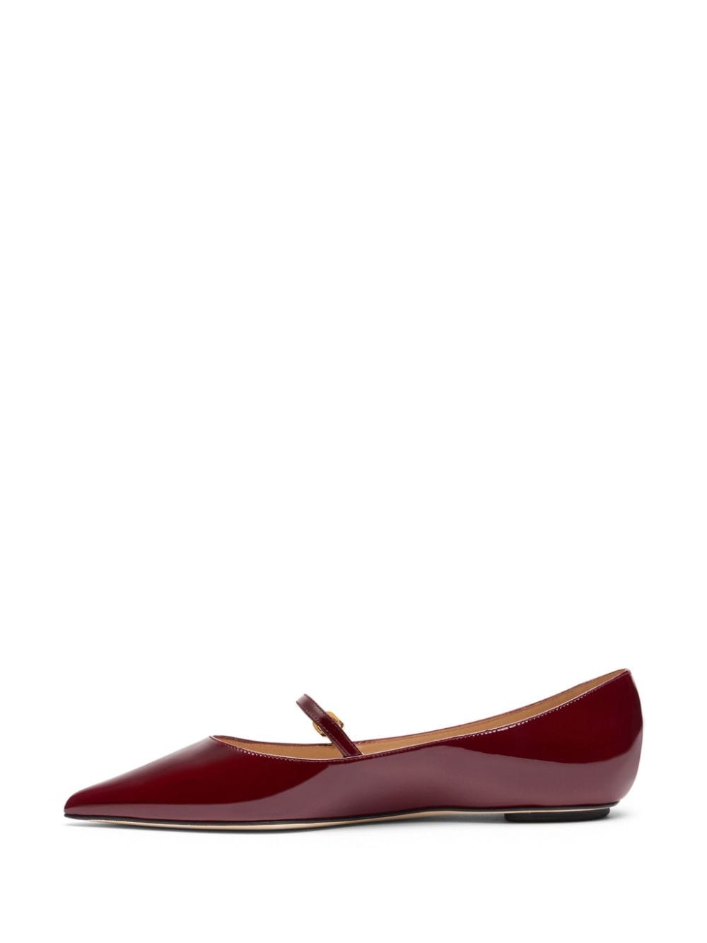 Stuart Weitzman Emilia Mary Jane ballerina shoes - Rood