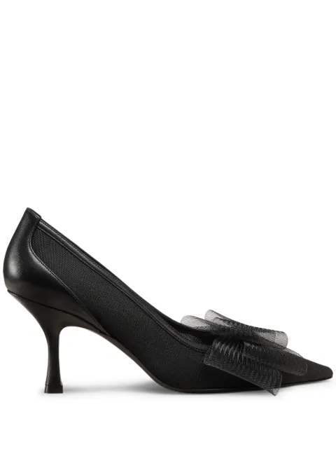 Stuart Weitzman 75mm Blushing Bow pumps 