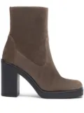 Stuart Weitzman Bethenny suede boots - Neutrals