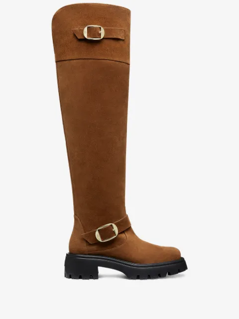 Stuart Weitzman 50mm Emerson Moto boots